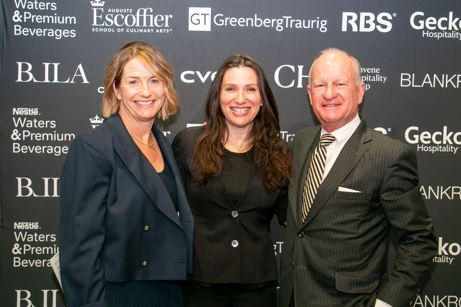 Irina Zavina-Tare with fellow speakers at the BLLA Boutique Hotel Investment Conference